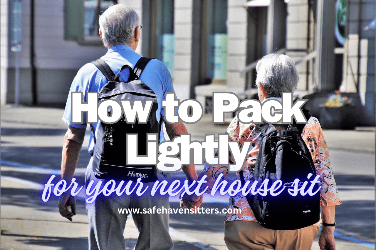 How to pack lightly for your next house site